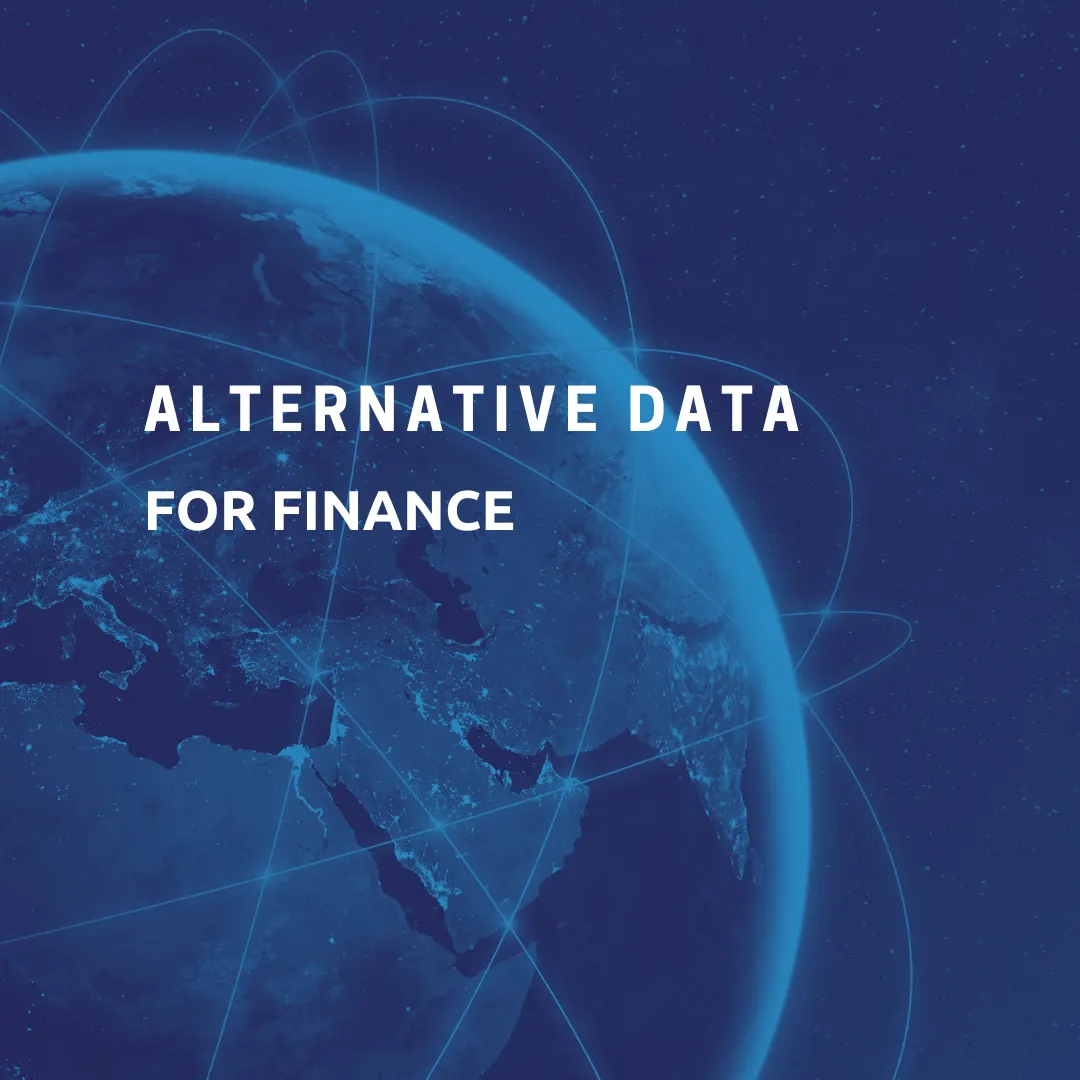 Alternative Data for Finance