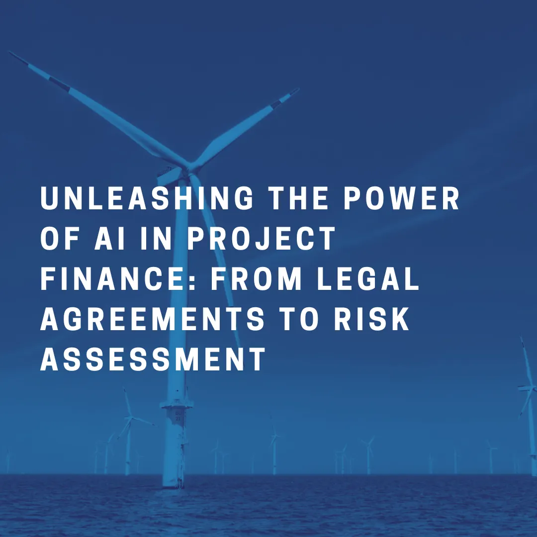 Embracing AI in Project Finance
